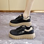 Damen modische Plattform Sneakers mit dynamischem Design und dämpfender Sohle R&B