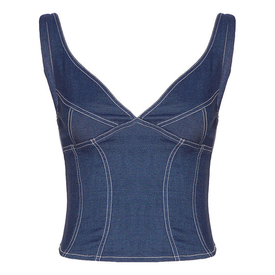 Damen Komfortable Caprijeans mit dekorativen Knöpfen R&B