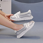 Damen Sportliche Sneakers mit elastischem Komfort und rutschfester Sohle R&B