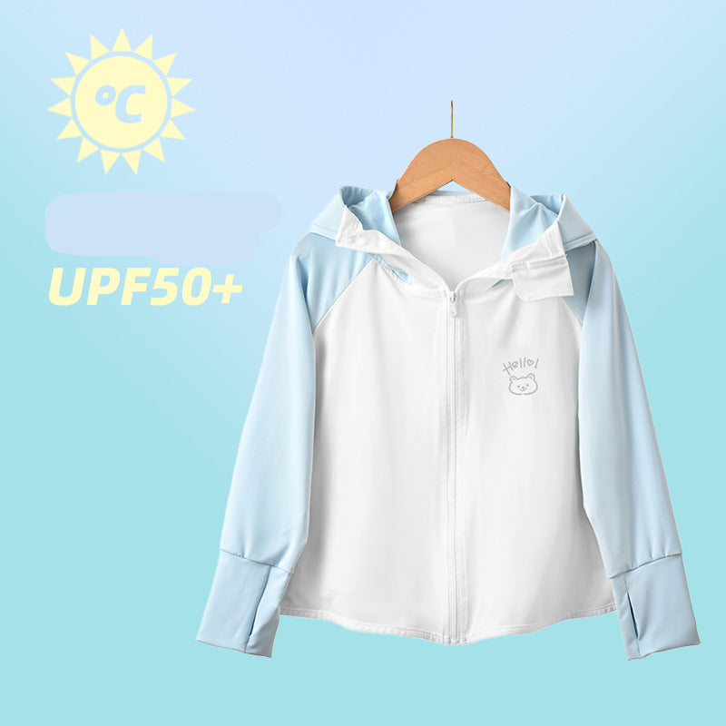 Jungen UV-Schutz Kapuzenjacke R&B