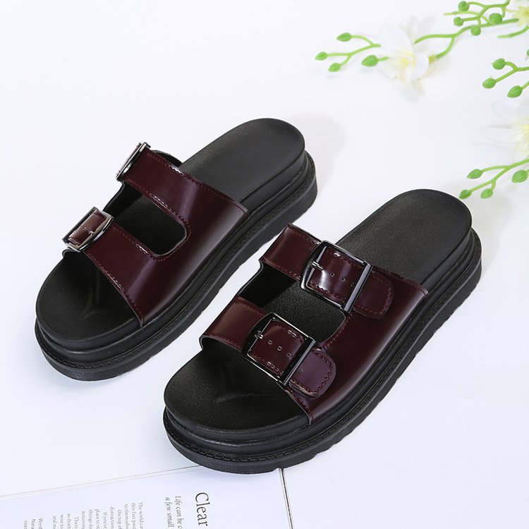 Damen Riemensandalen mit ergonomischem Fußbett und verstellbarem Schnallenverschluss R&B
