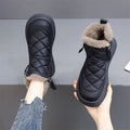 Damen Winterliche Stiefeletten mit wärmendem Futter und robustem Reißverschluss R&B