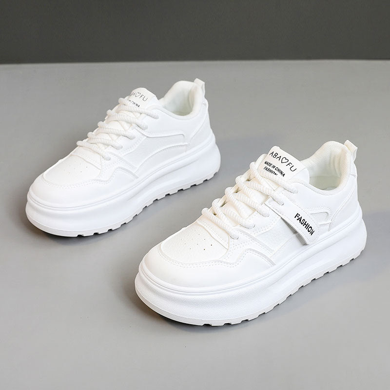Damen modische Sneakers mit dämpfendem Sohlendesign und hochgezogenem Profil R&B