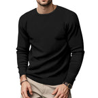 Herren lässiger Pullover aus atmungsaktivem Strukturstoff R&B