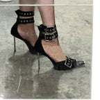 Damen schicke High Heels mit elegantem Riemendesign R&B