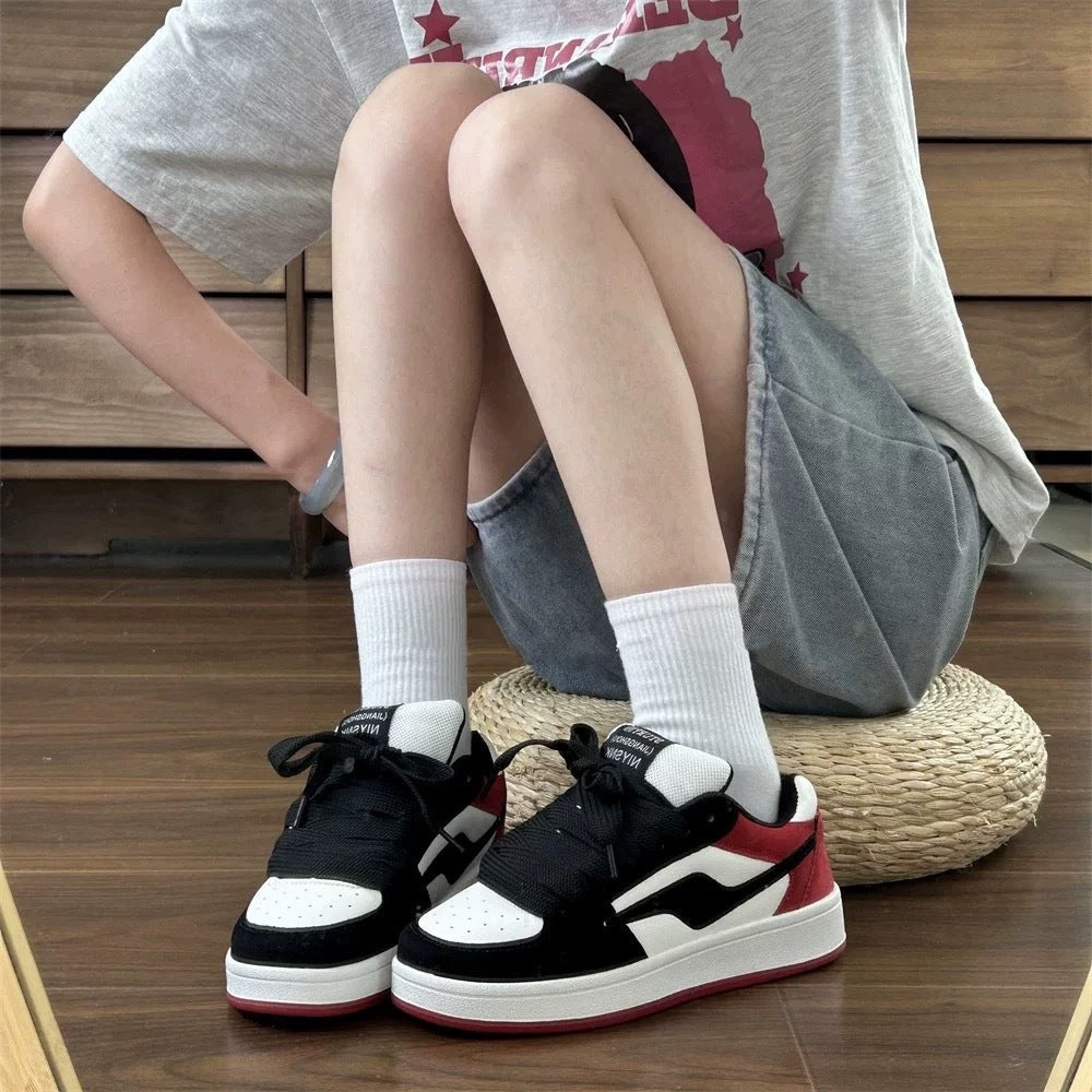 Damen Sportliche Sneakers mit Komfortpolsterung und rutschfester Sohle