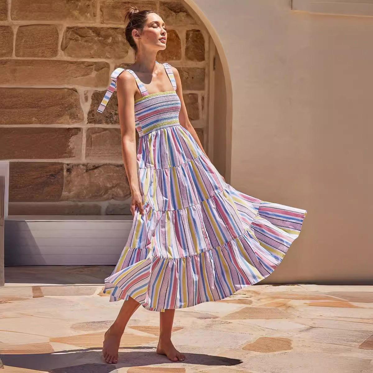 Damen Sommerkleid R&B