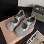 Damen Modische Ballerinas mit verstellbarem Riemen R&B