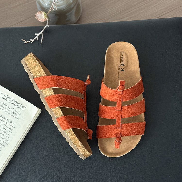Damen komfortable Clogs mit verstellbaren Riemen und anatomischem Fußbett R&B