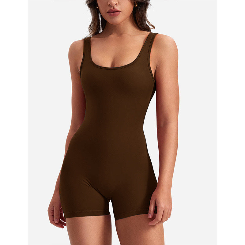 Damen Eleganter und figurbetonter Sport-Jumpsuit R&B