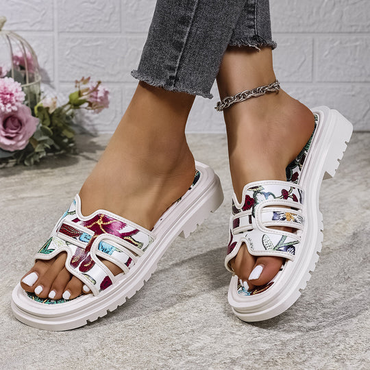 Damen Bequeme Badeschlappen mit modischem Design R&B