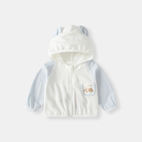 Unisex nan atmungsaktiver Baumwolle Baby Kimono Cardigan mit vorderen Druckknöpfen R&B