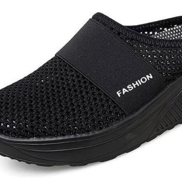 Damen Atmungsaktive Komfort Clogs mit innovativem Dämpfungssystem R&B