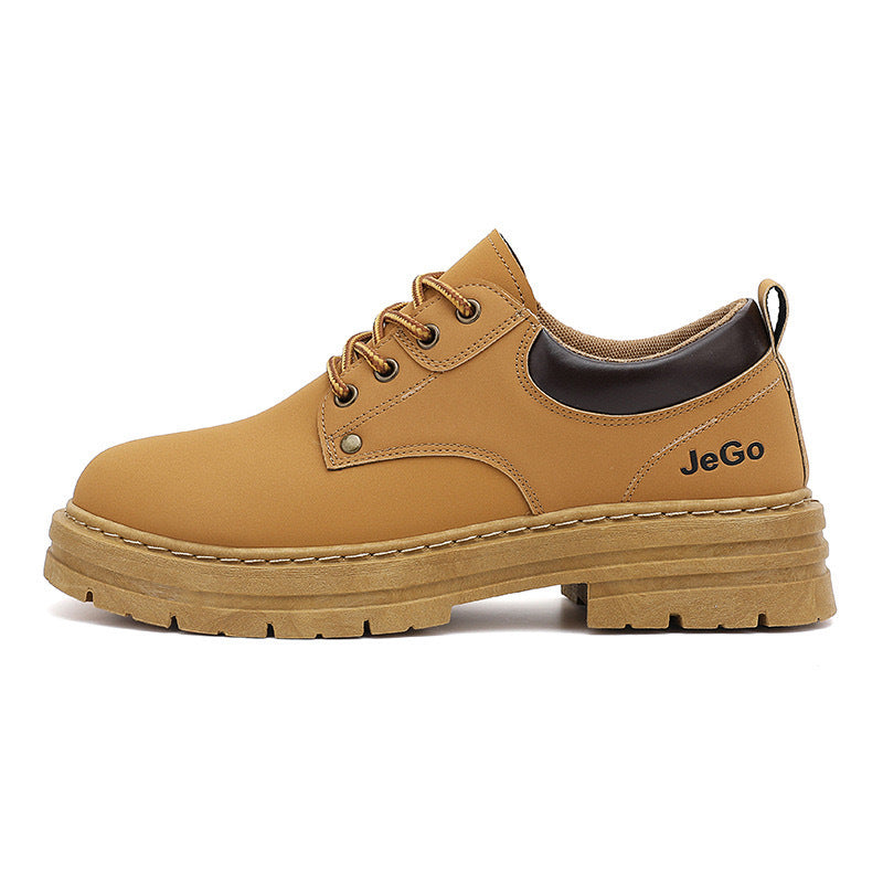 Damen Robuste Schnürschuhe mit dicker Sohle und strapazierfähigem Obermaterial