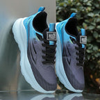 Damen Lauf-Sneaker mit atmungsaktiver Oberflächenstruktur und dämpfender Sohle R&B