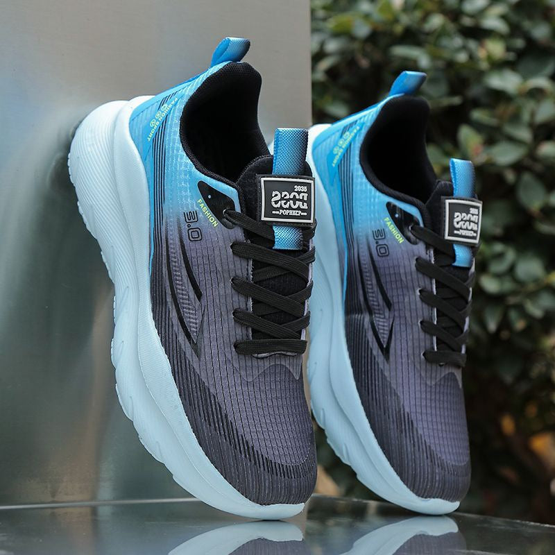 Damen Lauf-Sneaker mit atmungsaktiver Oberflächenstruktur und dämpfender Sohle R&B