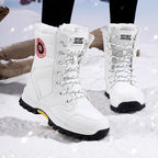 Damen isolierte Winterstiefel mit rutschfester Sohle