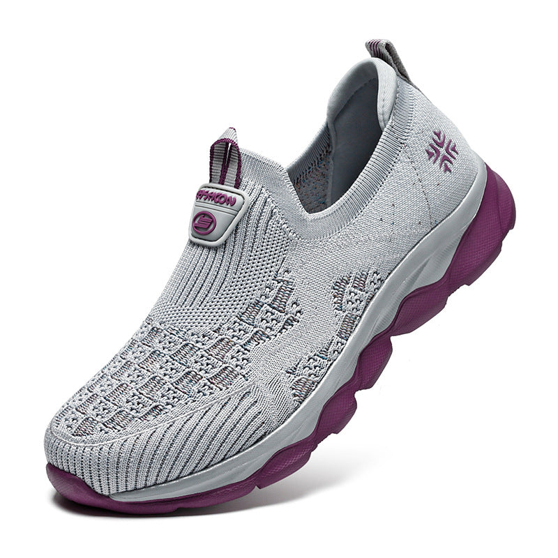 Damen Atmungsaktive Slip-On Sneakers mit flexibler Zwischensohle R&B