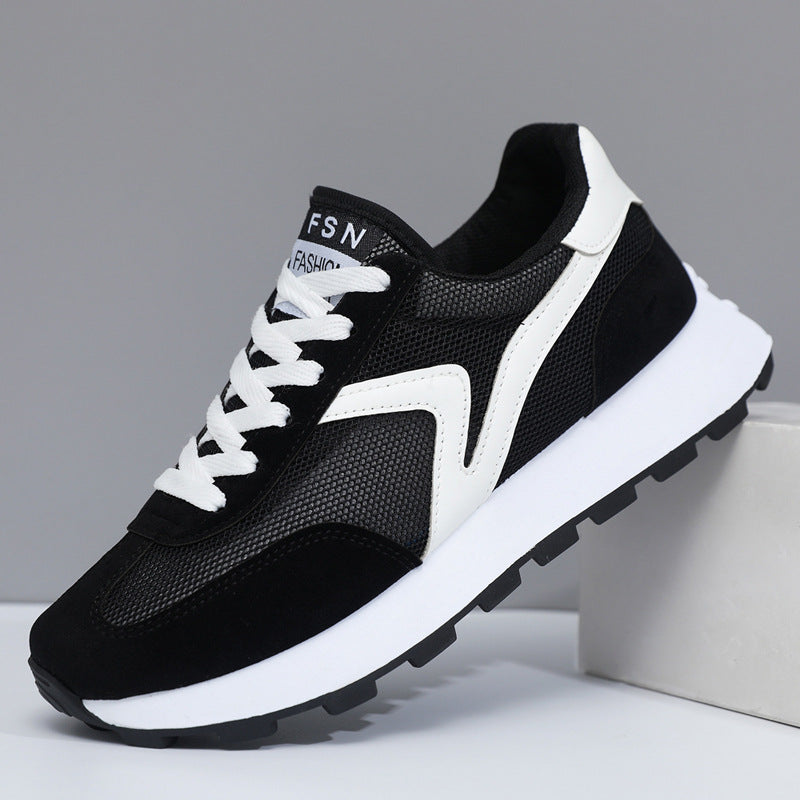 Damen Sportliche Leichtgewicht Sneaker mit rutschfester Laufsohle R&B