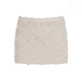 Damen Minirock mit floralem Spitzenmuster R&B