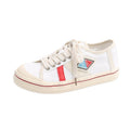 Damen Sportliche Sneaker mit Kontrastnähten und hochwertigem Material R&B