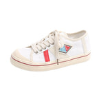 Damen Sportliche Sneaker mit Kontrastnähten und hochwertigem Material R&B
