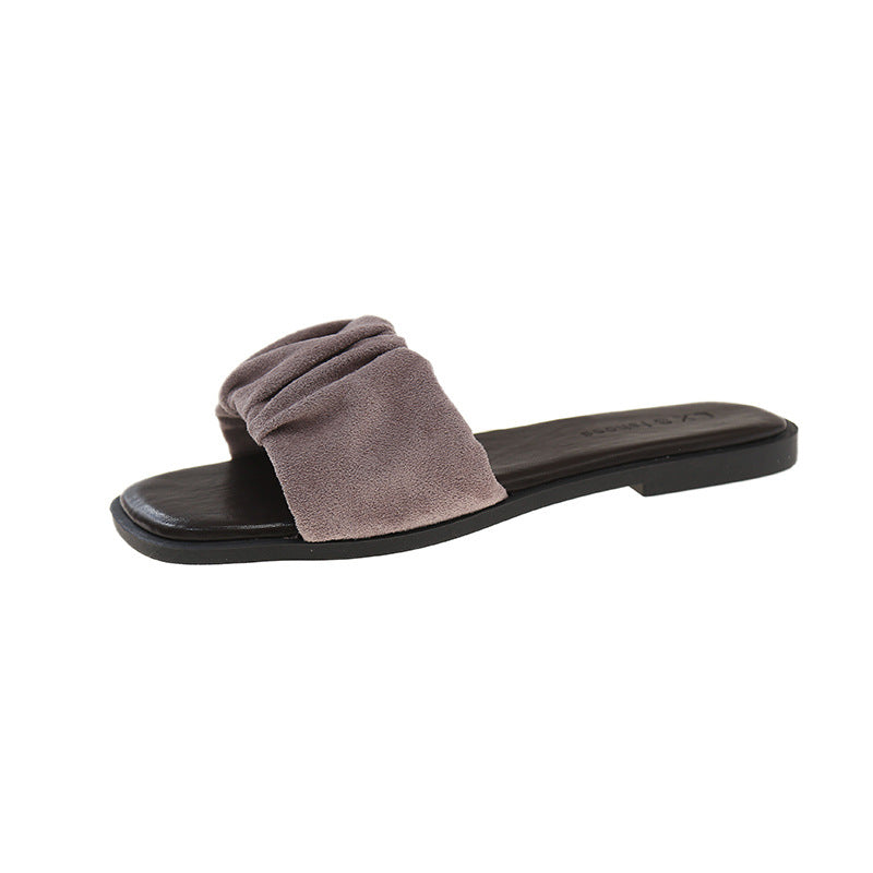 Damen Bequeme Mules mit dekorativem Riemendesign R&B