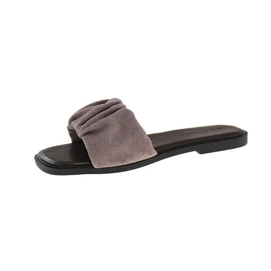 Damen Bequeme Mules mit dekorativem Riemendesign R&B