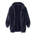 Damen Fleece-Jacke im Oversized-Stil R&B