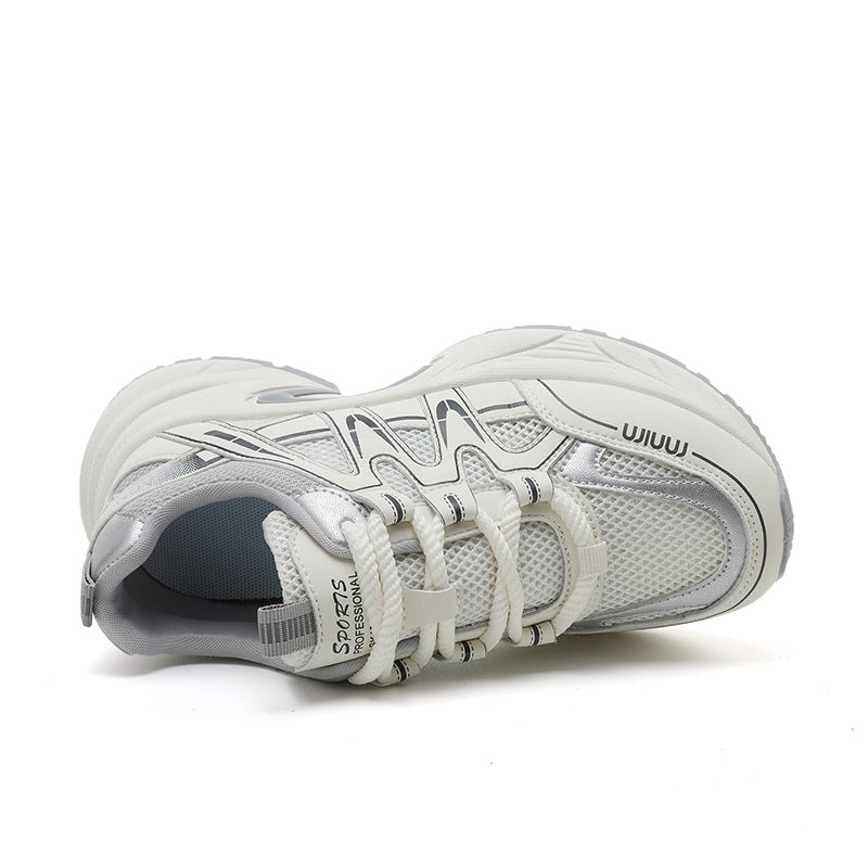 Damen Sportliche Sneakers mit atmungsaktivem Mesh-Obermaterial und dämpfender Laufsohle R&B