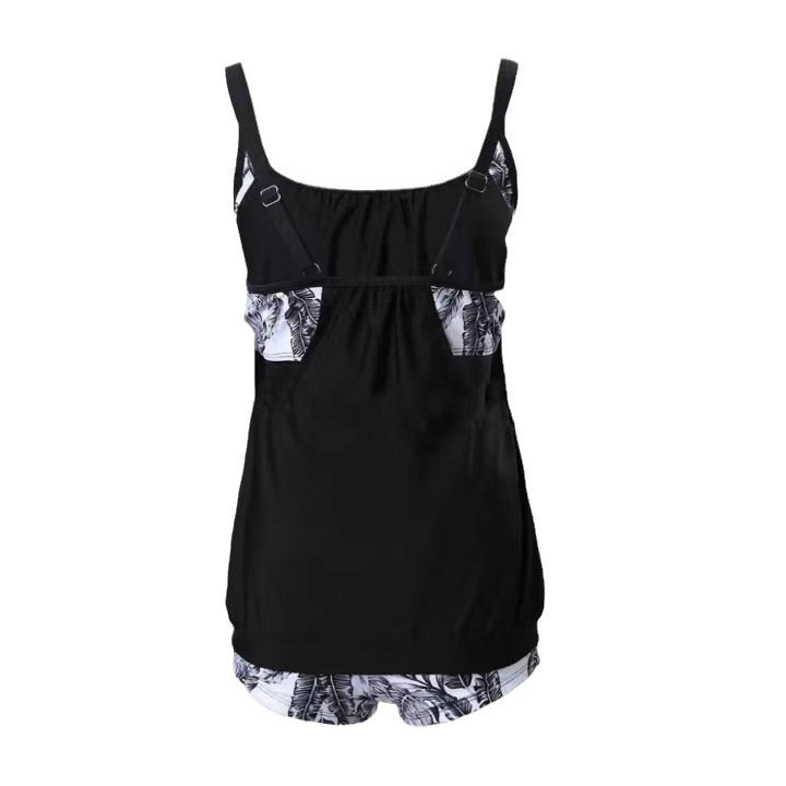 R&B | Damen Tankini Set mit Floralen Shorts und Angenehmen Trägern