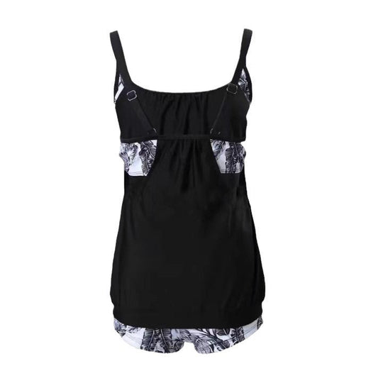 R&B | Damen Tankini Set mit Floralen Shorts und Angenehmen Trägern