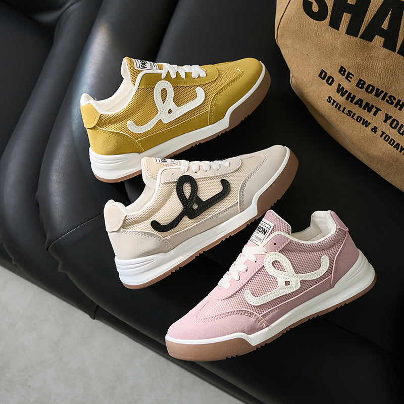 Damen Sportliche Freizeitsneaker mit atmungsaktiver Netzstruktur und komfortabler Dämpfung R&B