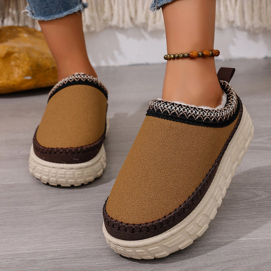 Damen bequeme Slip-On Clogs mit modischem Design und hochwertiger Sohle R&B