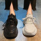 Damen Sportliche Trend Sneaker mit dicker Sohle und atmungsaktivem Obermaterial R&B