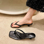 Damen Zehentrennersandalen mit elegantem Kreuzriemen-Design und bequemer Fußbettgestaltung R&B