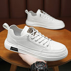 Damen modische Sneakers mit weichem Leder und innovativer Sohlentechnologie R&B