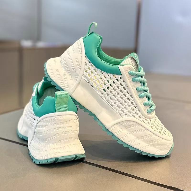 Damen Atmungsaktive Freizeit-Sneaker mit flexiblem Obermaterial und rutschfester Sohle R&B