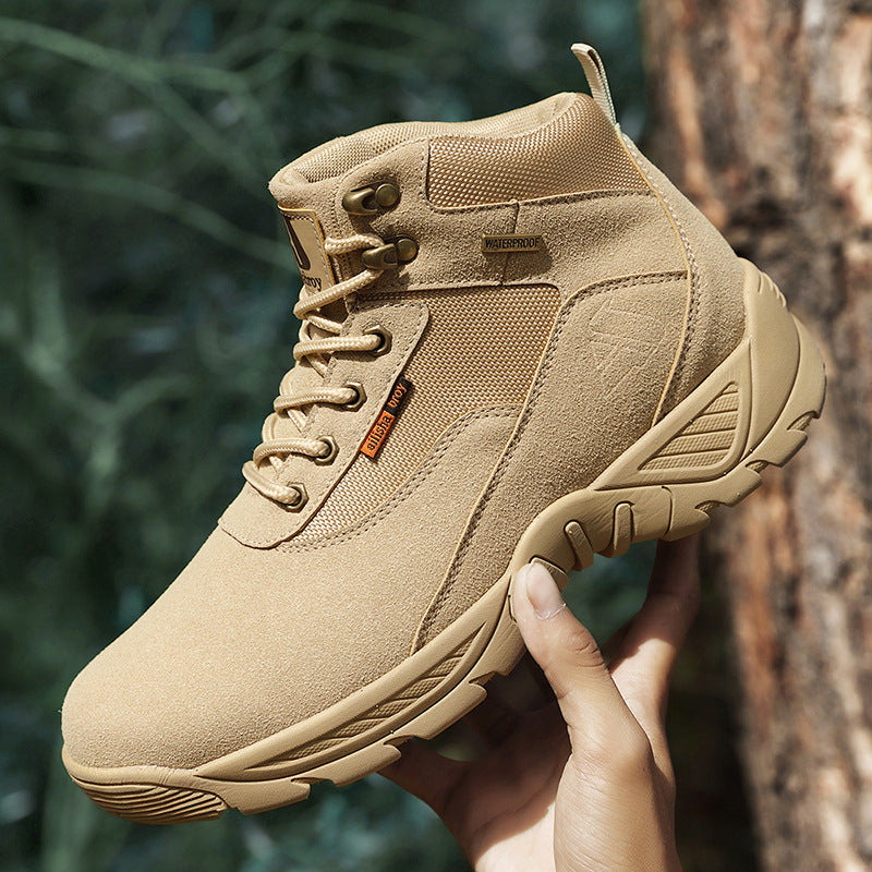 Herren wasserfeste Wanderschuhe mit rutschfester Sohle und komfortabler Polsterung R&B