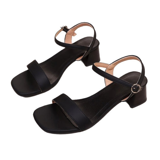 Damen elegante Slingbacks mit modischem Blockabsatz R&B