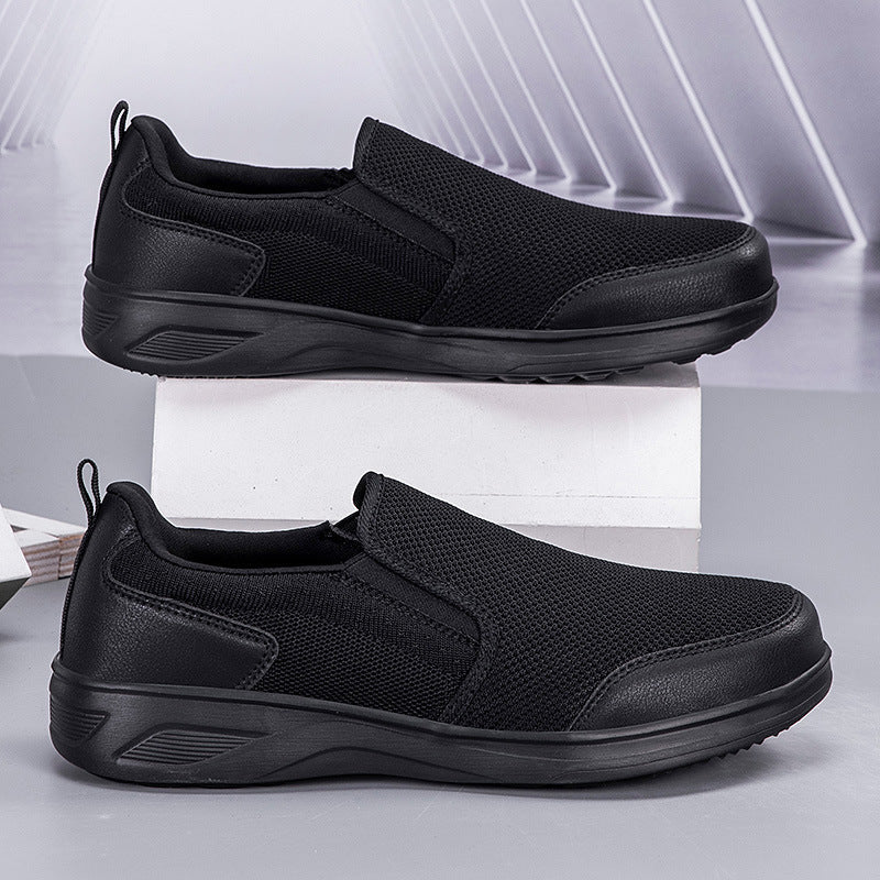 Damen Slip-On Freizeitschuhe mit atmungsaktiver Mesh-Oberfläche R&B