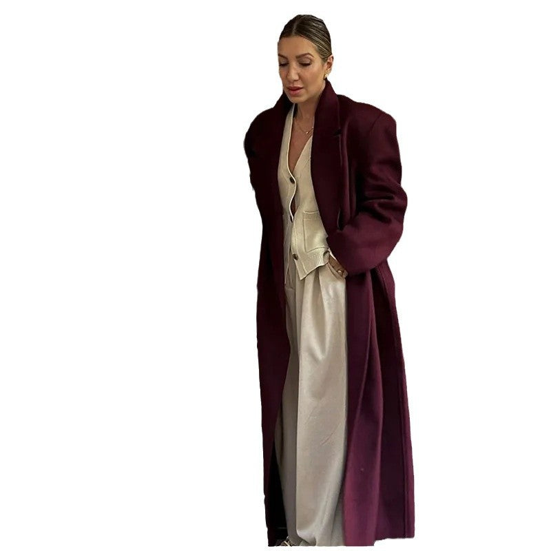 Damen Oversized Mantel R&B