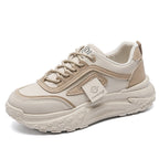 Damen Sportliche Chunky Sneakers mit atmungsaktivem Obermaterial und dämpfender Sohle R&B