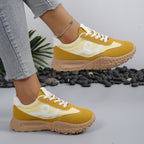 Damen Sportliche Sneakers mit rutschfester Laufsohle R&B