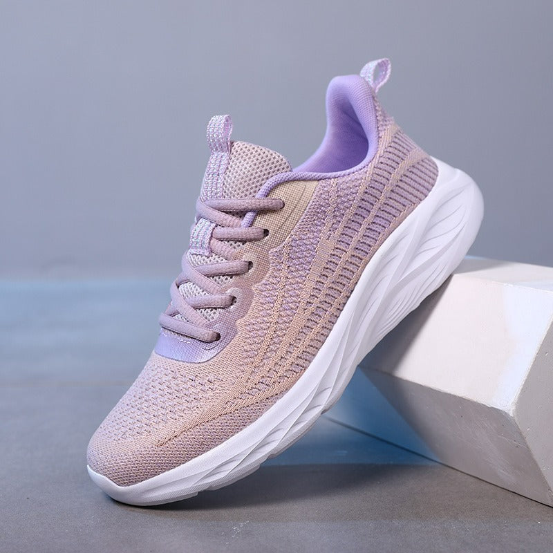 Damen Atmungsaktive Laufschuh mit flexiblem Obermaterial und dämpfender Sohle R&B