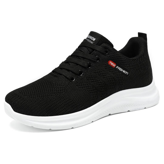 Damen Sportliche Freizeit-Sneaker mit atmungsaktiver Mesh-Oberfläche und dämpfender Sohle R&B