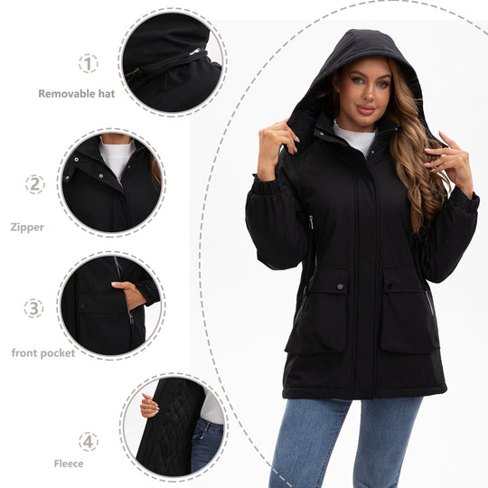 Damen wetterfeste Freizeitjacke R&B