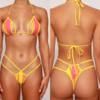 Damen Triangel-Bikini mit innovativen Cut-Outs R&B