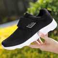 Damen Atmungsaktive Sport-Sneaker mit praktischem Klettverschluss