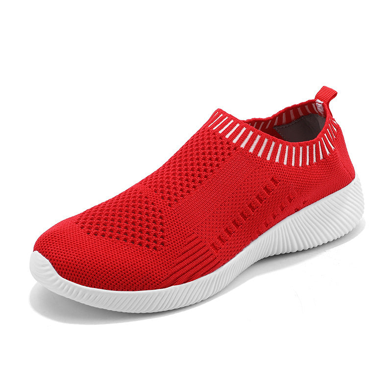 Damen Bequeme Slip-On Sneakers mit atmungsaktivem Obermaterial
